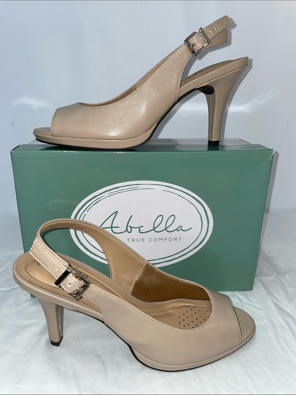ABELLA TRUE COMFORT VIVICA PEEP TOE HEELS FTL-06-096